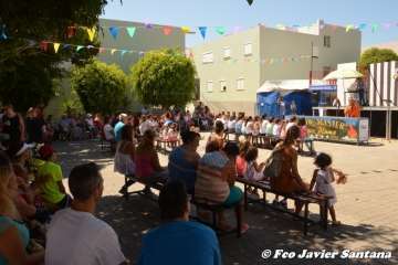 Espectáculo de aves exóticas de Paco Pluma en El Caracol (Foto Francisco Javier Santana)